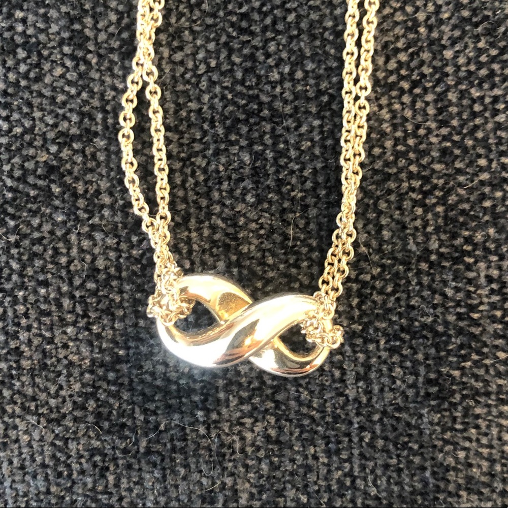 Tiffany & Co. Double Strand Infinity Necklace - Picture 5 of 8